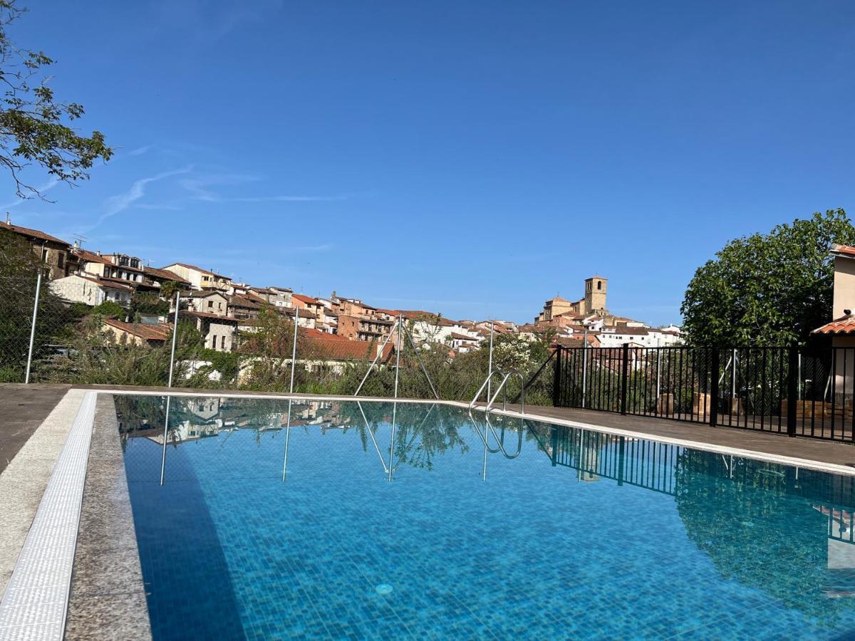 Apartamentos Dona Jimena Del Ambroz 4 Estrellas Complejo Unico En El Centro Del Pueblo - Piscina Ya Abierta Hervás エクステリア 写真